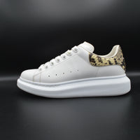 Alexander Mcqueen Oversize blanc/python - T39