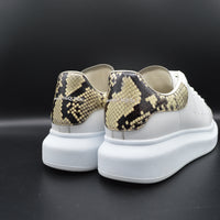Alexander Mcqueen Oversize blanc/python - T39