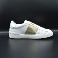 Valentino open blanc/doré - T39