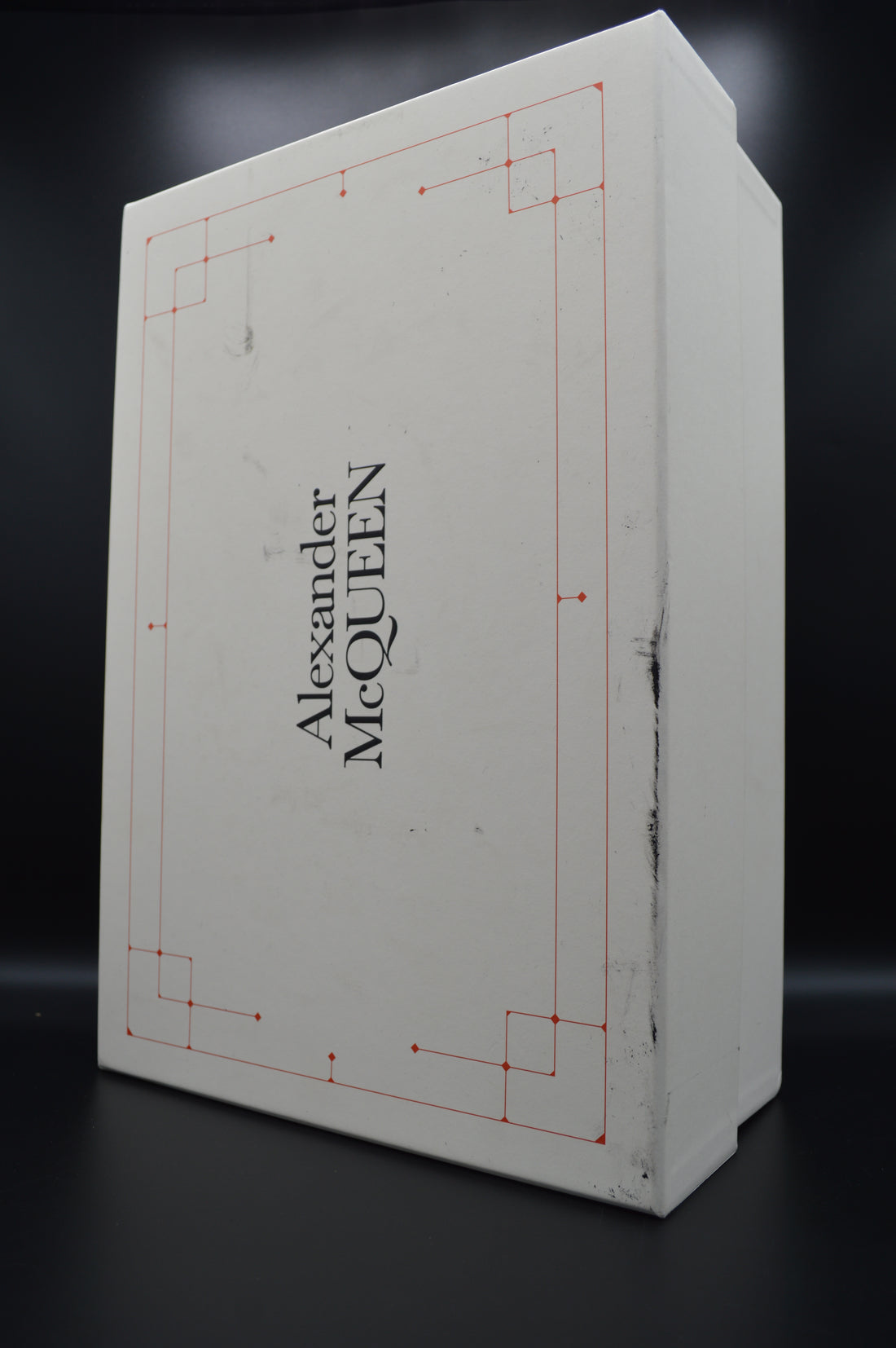 Alexander Mcqueen oversize blanc / noir - T44,5