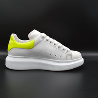 Alexander Mcqueen oversize blanc / jaune fluo - T36