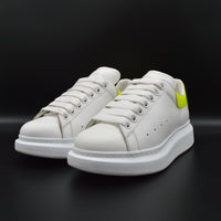 Alexander Mcqueen oversize blanc / jaune fluo - T36