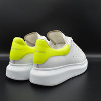 Alexander Mcqueen oversize blanc / jaune fluo - T36