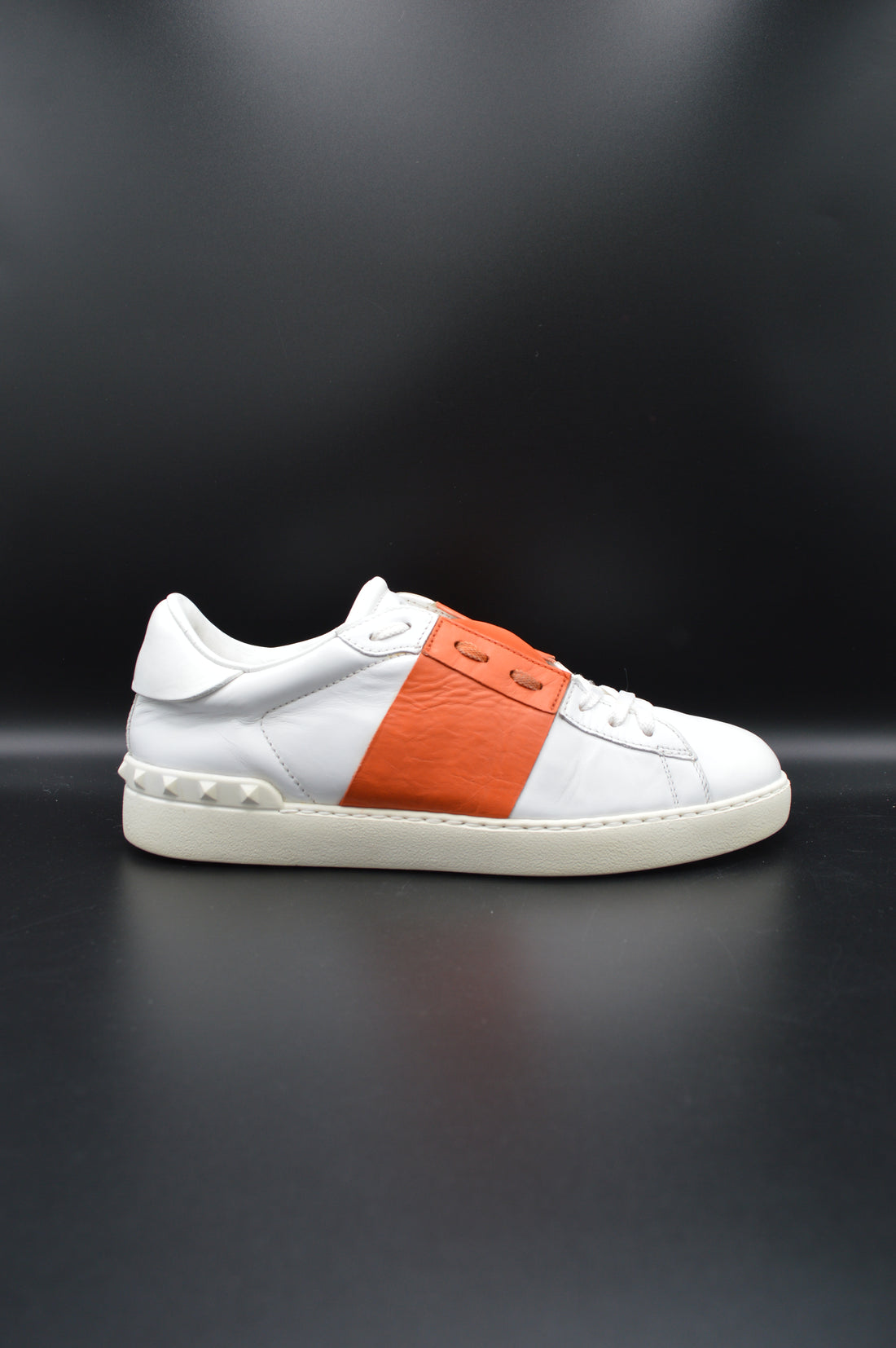 Valentino open blanc / orange - T40