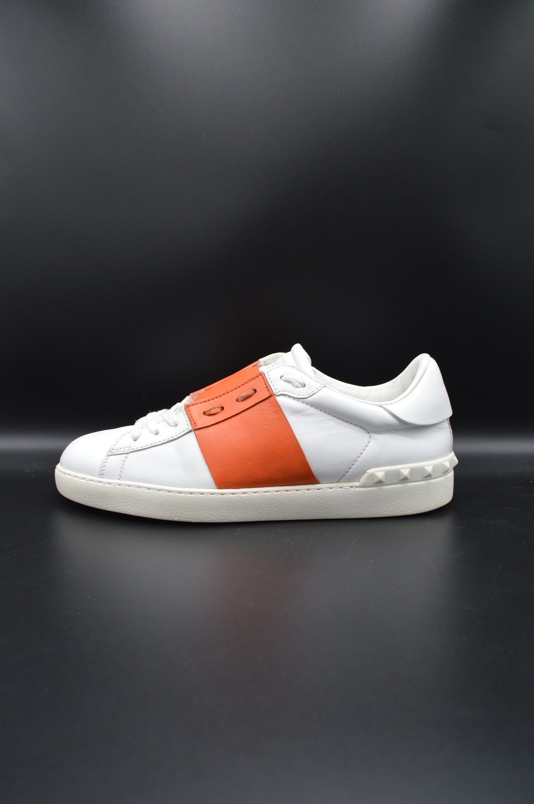Valentino open blanc / orange - T40