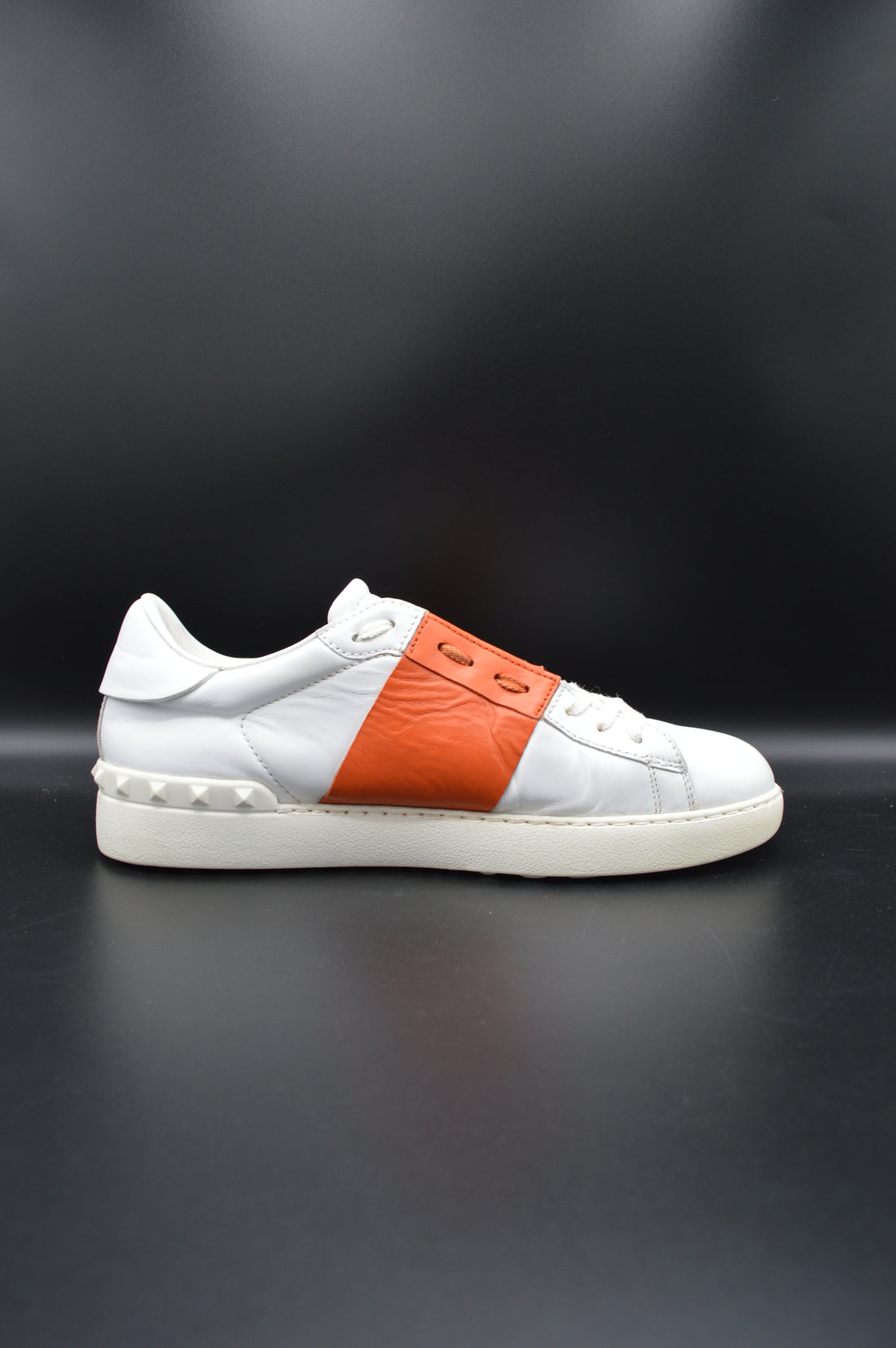 Valentino open blanc / orange - T40