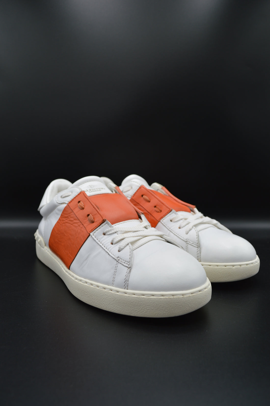 Valentino open blanc / orange - T40