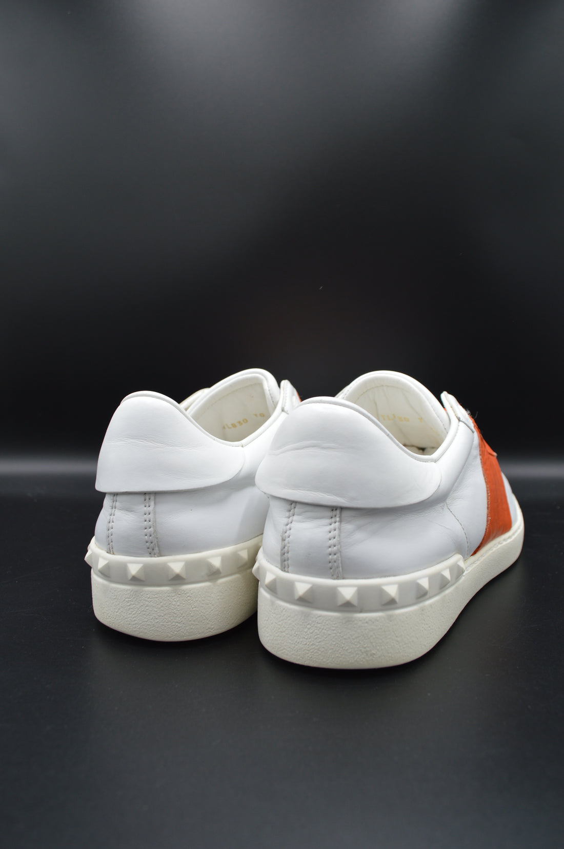 Valentino open blanc / orange - T40