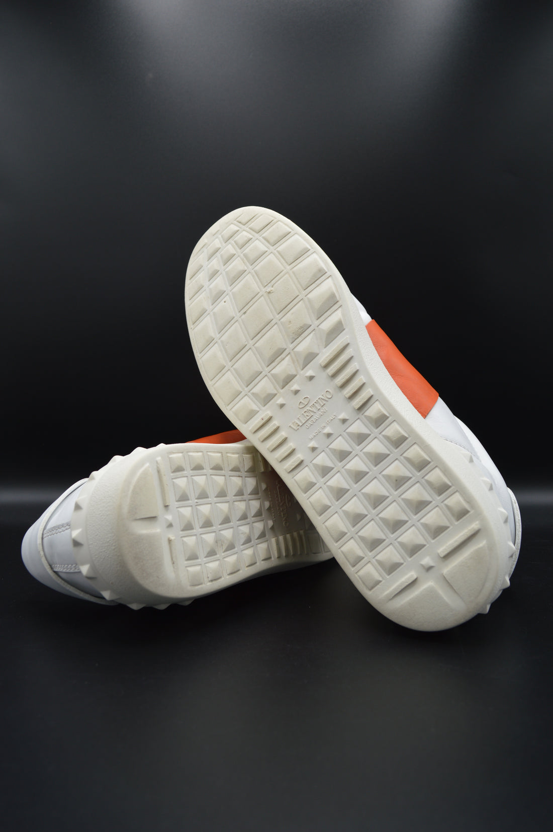 Valentino open blanc / orange - T40