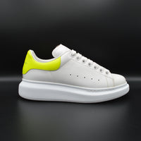 Alexander Mcqueen oversize blanc/jaune fluo - T38,5