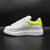 Alexander Mcqueen oversize blanc/jaune fluo - T38,5