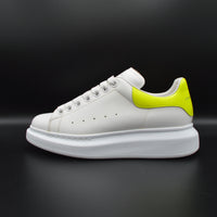 Alexander Mcqueen oversize blanc/jaune fluo - T38,5