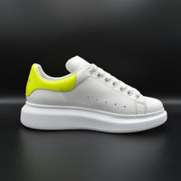 Alexander Mcqueen oversize blanc/jaune fluo - T38,5