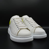Alexander Mcqueen oversize blanc/jaune fluo - T38,5