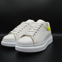 Alexander Mcqueen oversize blanc/jaune fluo - T38,5
