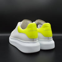 Alexander Mcqueen oversize blanc/jaune fluo - T38,5
