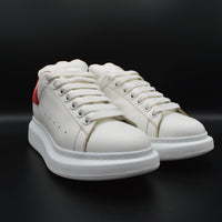 Alexander Mcqueen oversized blanc/rouge - T39