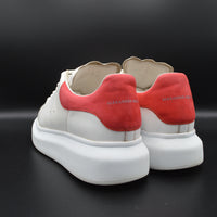 Alexander Mcqueen oversized blanc/rouge - T39