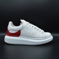 Alexander Mcqueen oversize blanc/rouge - T36
