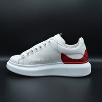 Alexander Mcqueen oversize blanc/rouge - T36