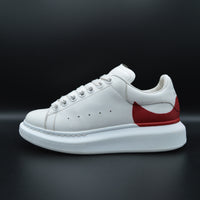 Alexander Mcqueen oversize blanc/rouge - T36