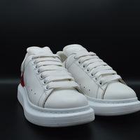 Alexander Mcqueen oversize blanc/rouge - T36