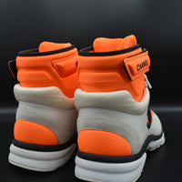 Chanel sneakers montantes blanc/orange/noir - T37