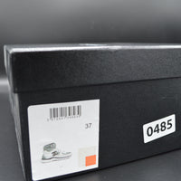 Chanel sneakers montantes blanc/orange/noir - T37