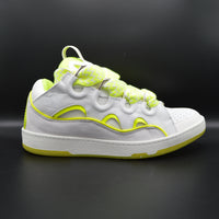 Lanvin Curb/ blanc/jaune/gris - T43