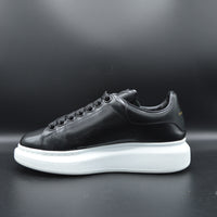 Alexander Mcqueen oversize cuir noir - T36,5
