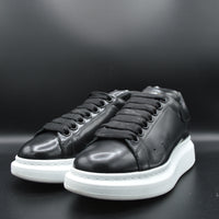 Alexander Mcqueen oversize cuir noir - T36,5