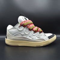 Lanvin Curb cuir blanc/beige/gris - T42