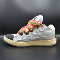 Lanvin Curb cuir blanc/beige/gris - T42