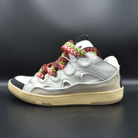 Lanvin Curb cuir blanc/beige/gris - T42