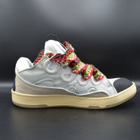 Lanvin Curb cuir blanc/beige/gris - T42