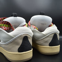 Lanvin Curb cuir blanc/beige/gris - T42