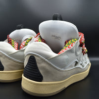 Lanvin Curb cuir blanc/beige/gris - T42