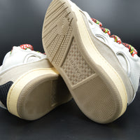 Lanvin Curb cuir blanc/beige/gris - T42