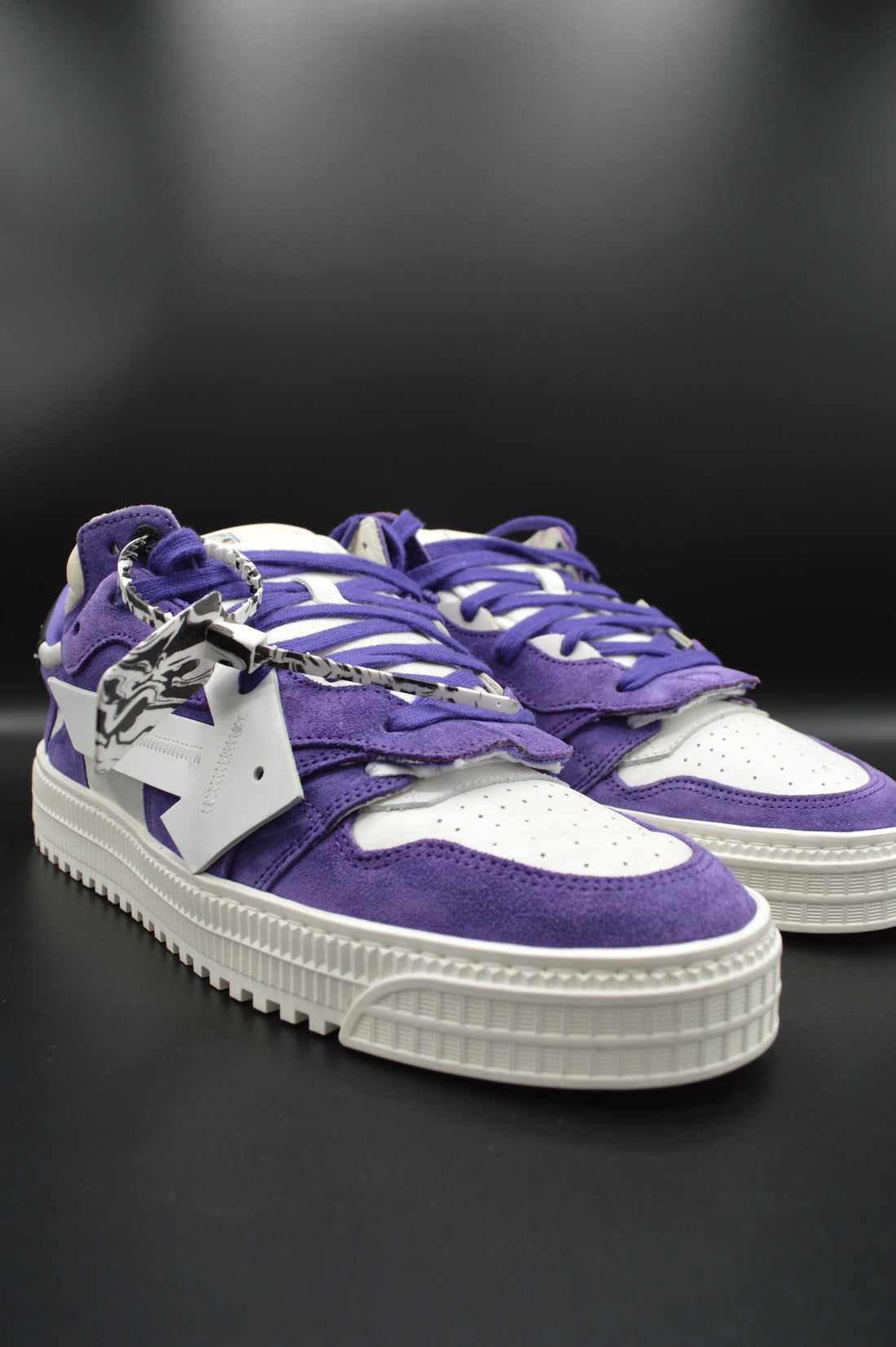 Off-white Floating Arrow blanc/violet - T43