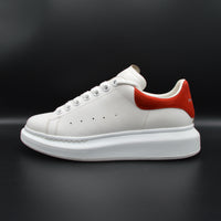 Alexander Mcqueen Oversize blanc/rouge - 39