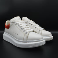 Alexander Mcqueen Oversize blanc/rouge - 39