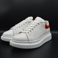 Alexander Mcqueen Oversize blanc/rouge - 39