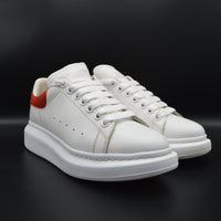 Alexander Mcqueen Oversize blanc/rouge - 39