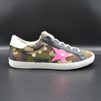 Golden Goose Superstar camouflage/fuschia - T38