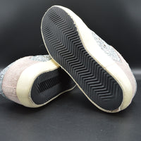 Golden Goose Superstar paillettes argent/vert/gris - T38