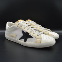 Golden Goose Superstar toile beige/noir - T43