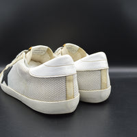 Golden Goose Superstar toile beige/noir - T43