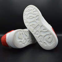 Alexander Mcqueen oversize blanc/rouge - T35