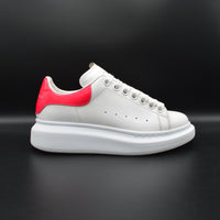 Alexander Mcqueen oversize blanc/rose - T35