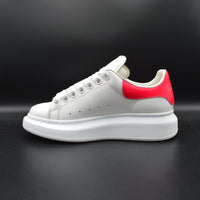Alexander Mcqueen oversize blanc/rose - T35